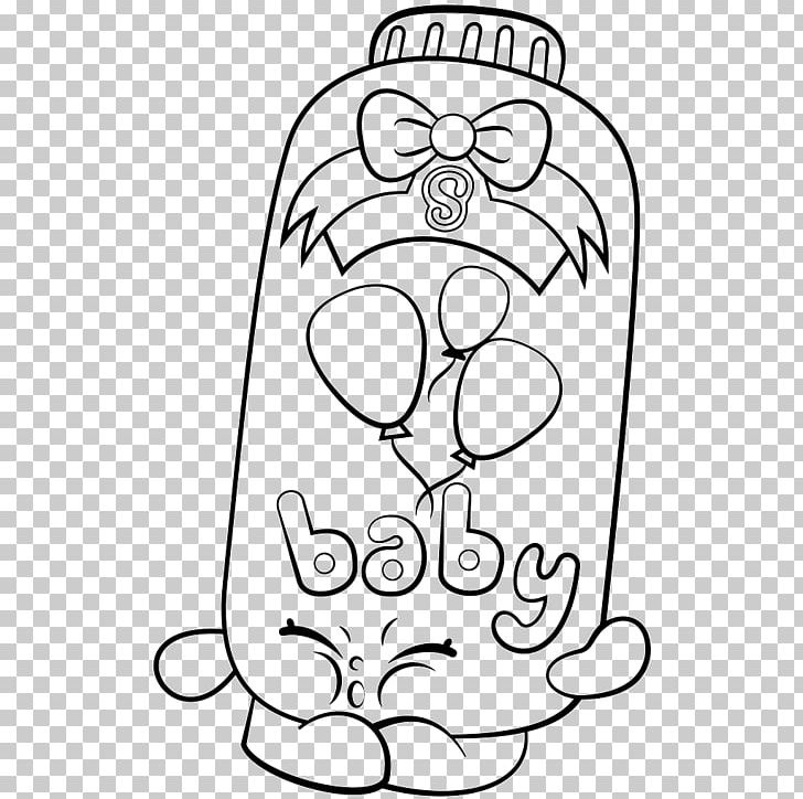 Coloring Book Shopkins Child Diaper Drawing PNG, Clipart, Adult, Angle, Area, Art, Baby Bottles Free PNG Download