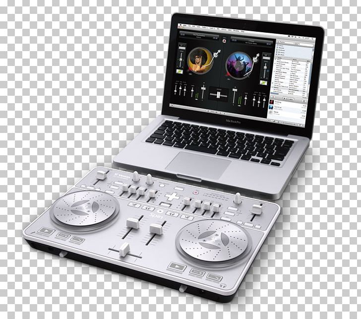 DJ Controller Disc Jockey Vestax MIDI Controllers Audio Mixers PNG, Clipart, Audio, Audio Mixers, Computer Dj, Computer Software, Controller Free PNG Download