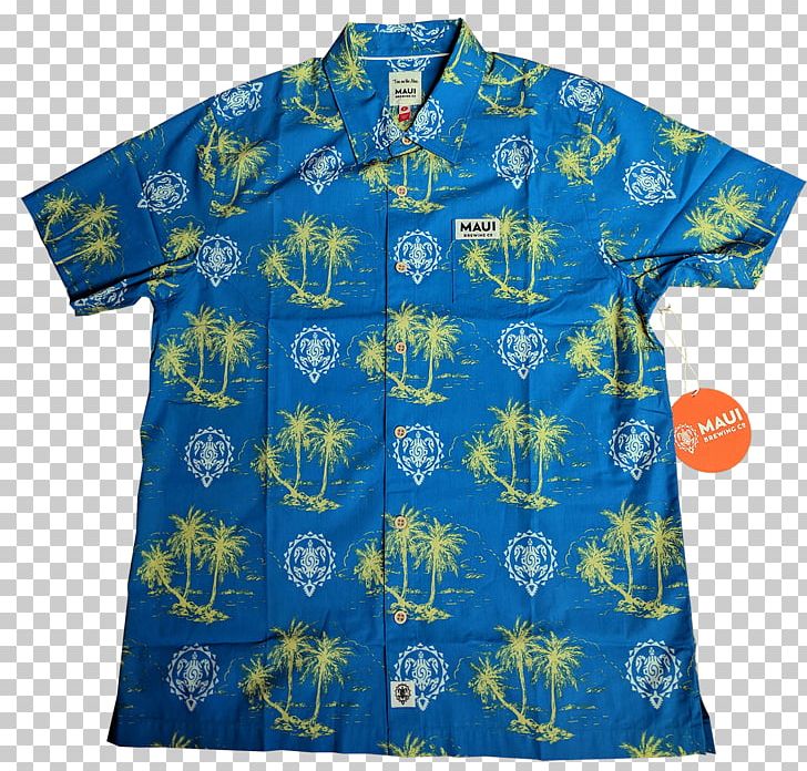 Sleeve T-shirt Aloha Shirt Hawaii PNG, Clipart, Active Shirt, Aloha, Aloha Shirt, Blouse, Blue Free PNG Download