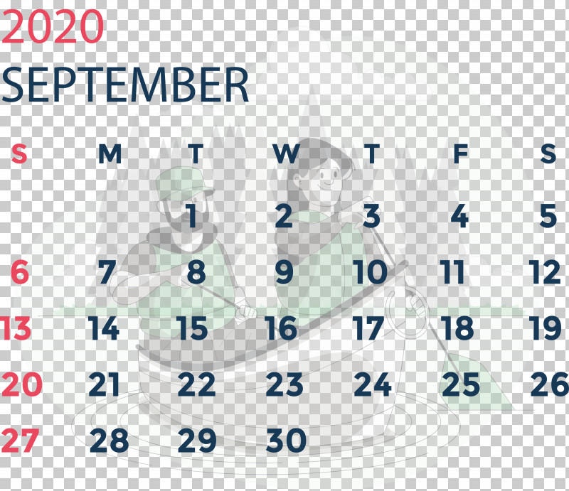 September 2020 Calendar September 2020 Printable Calendar PNG, Clipart, Angle, Area, Line, Meter, Point Free PNG Download