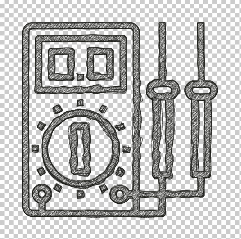 Electronic Device Icon Multimeter Icon Construction And Tools Icon PNG, Clipart, Cartoon, Construction And Tools Icon, Digital Multimeter, Drawing, Electric Battery Free PNG Download