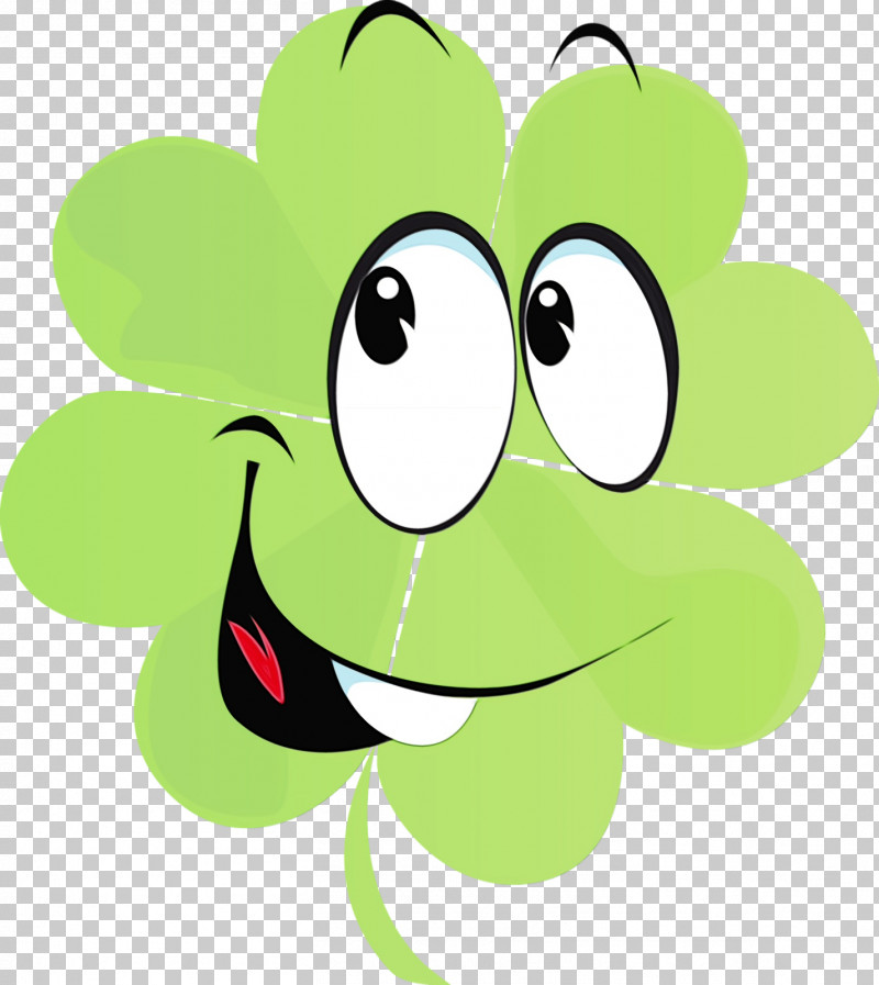 Green Cartoon Plant Smile PNG, Clipart,  Free PNG Download