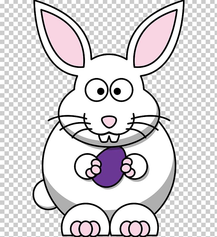 Easter Bunny Hare Rabbit PNG, Clipart, Area, Art, Artwork, Black And White, Cartoon Free PNG Download