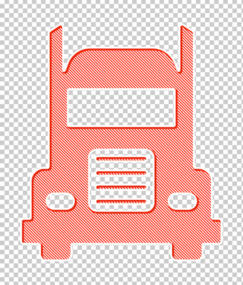 Frontal Truck Icon Logistics Delivery Icon Transport Icon PNG, Clipart, Frontal Truck Icon, Line, Logistics Delivery Icon, Transport Icon, Truck Icon Free PNG Download