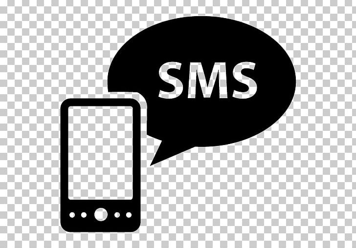 Logo SMS Mobile Phones Message PNG, Clipart, Area, Black, Brand, Communication, Computer Icons Free PNG Download