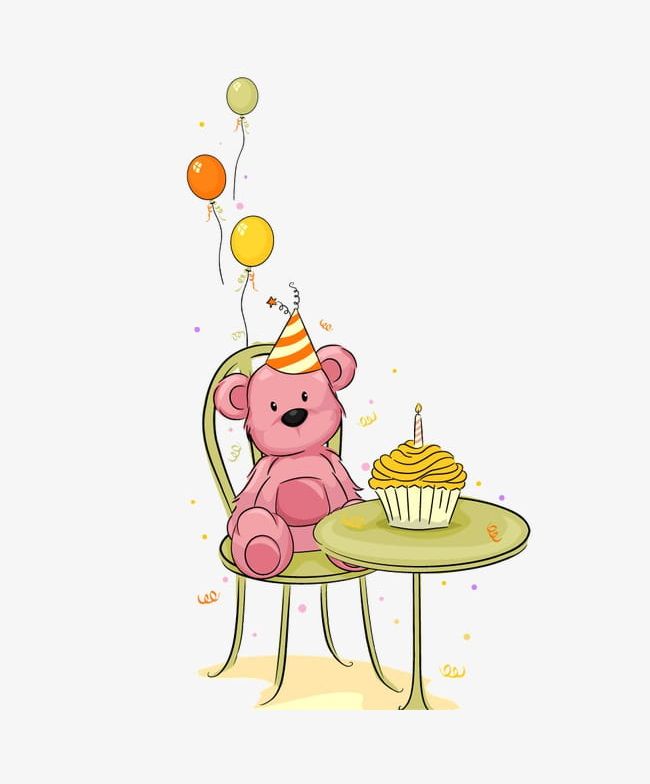 Bear Birthday PNG, Clipart, Balloon, Bear, Bear Clipart, Bear Clipart, Birthday Clipart Free PNG Download