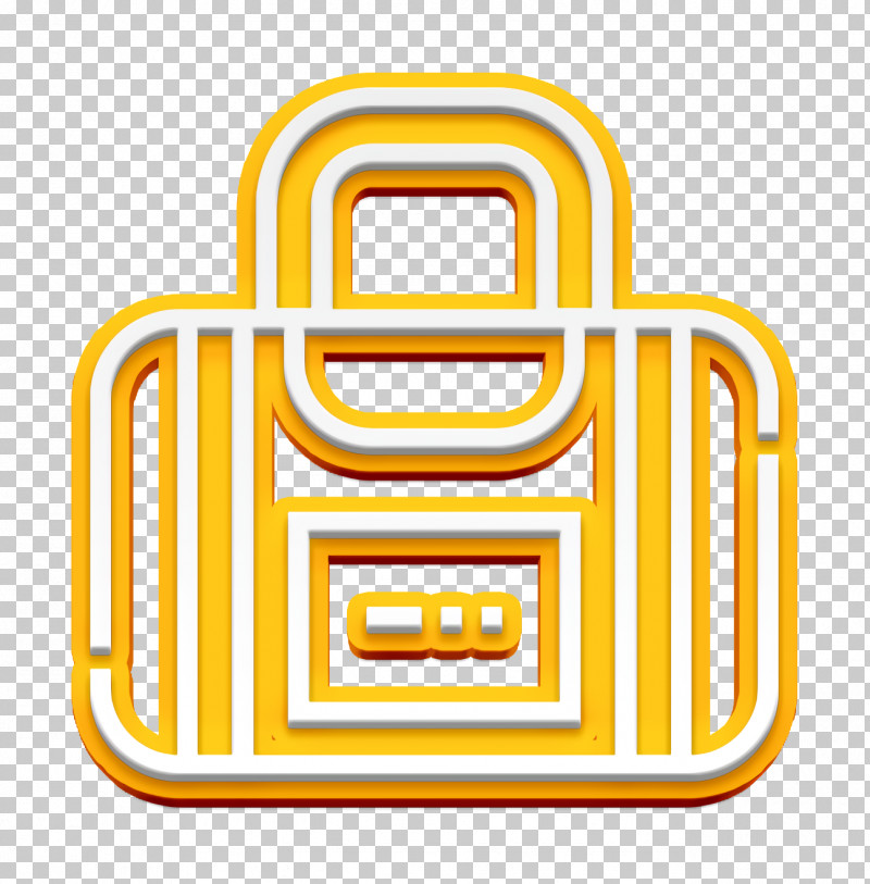 Backpack Icon Fitness Icon Sport Bag Icon PNG, Clipart, Backpack Icon, Fitness Icon, Geometry, Line, Logo Free PNG Download