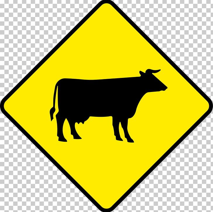 Cattle Traffic Sign Pedestrian Crossing Warning Sign Road PNG, Clipart, Area, Artwork, Black And White, Cattle, Cattle Grid Free PNG Download