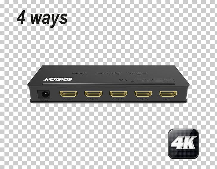 HDMI 4K Resolution Electronics 1080p Wireless PNG, Clipart, 4k Resolution, 1080p, Cable, Cable Converter Box, Category 5 Cable Free PNG Download