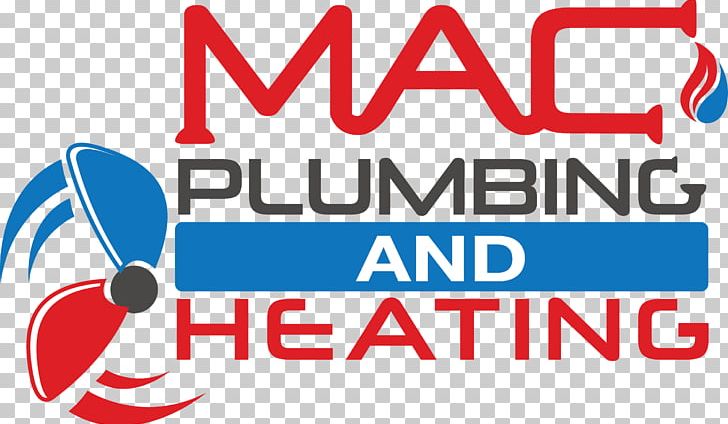 MAC Plumbing & Heating Logo Plumber Brand PNG, Clipart, Air Conditioning, Area, Brand, Central Heating, Graphic Design Free PNG Download