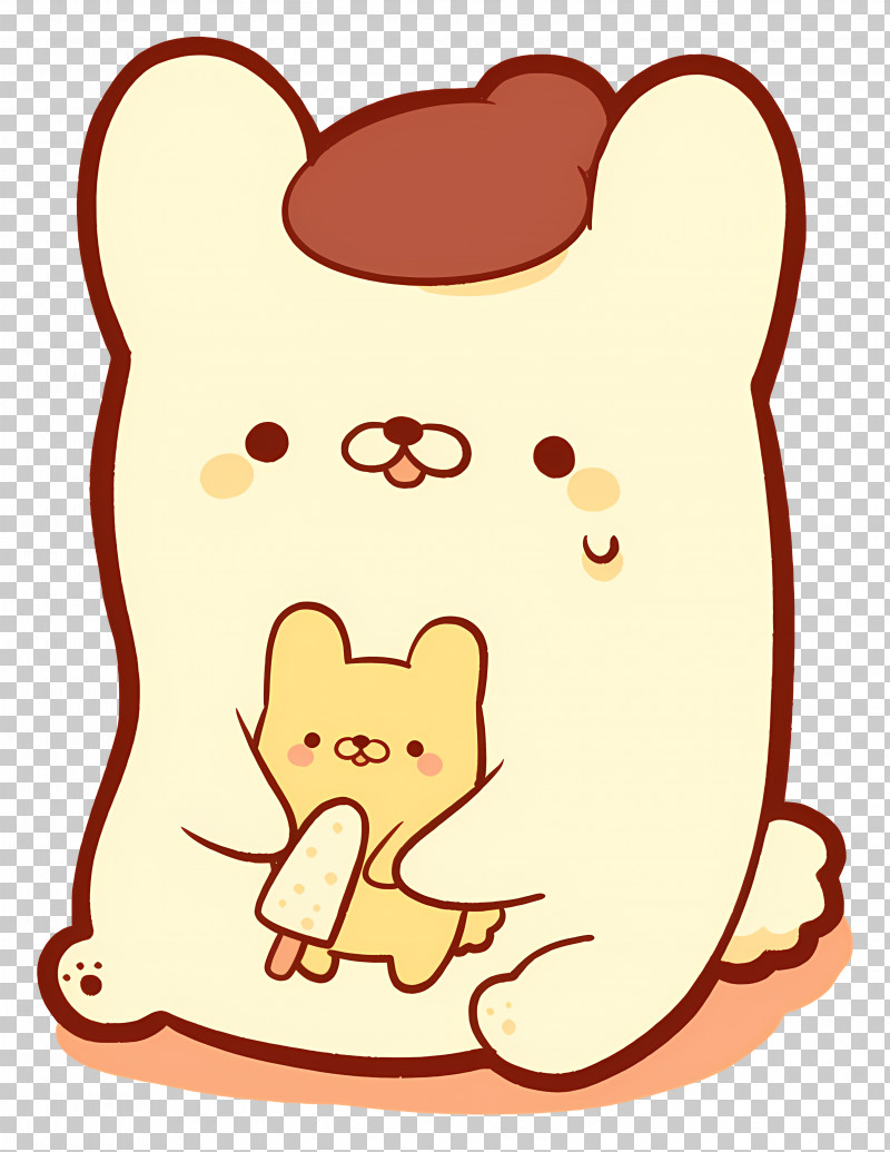 Pompompurin - Cute Animal With Popsicle PNG, Clipart, Adorable, Cartoon ...