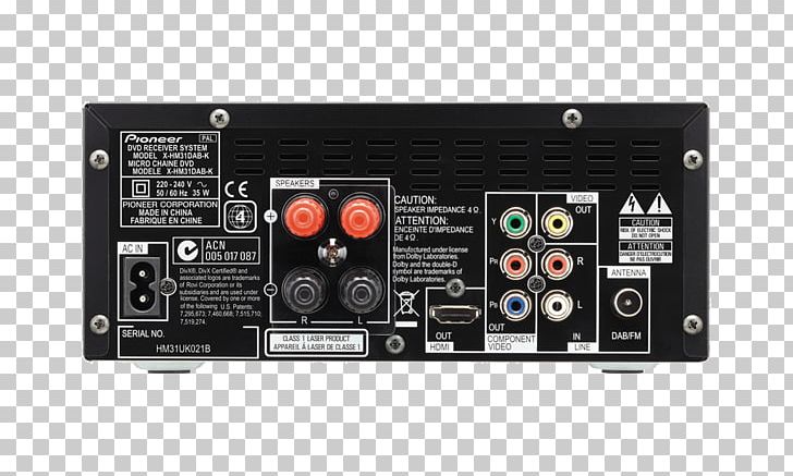 Audio System Pioneer AUX X-HM32V Radio Receiver Pioneer Stereo WiFi Hi-Res Audio Centre Loudspeaker Pioneer X-HM10 PNG, Clipart, Audio, Audio Receiver, Av Receiver, Electronic Device, Electronics Free PNG Download