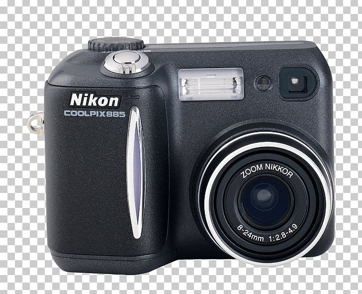 Digital SLR Camera Lens Nikon Coolpix 885 3.2 MP Compact Digital Camera PNG, Clipart, Camera, Camera Lens, Digital Slr, Film Camera, Imaging Free PNG Download