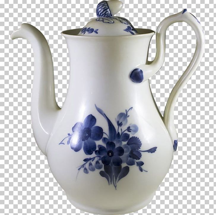 Jug Ceramic Pottery Kettle Pitcher PNG, Clipart, Blue And White Porcelain, Blue And White Pottery, Blue By Royal Copenhagen, Ceramic, Cobalt Free PNG Download