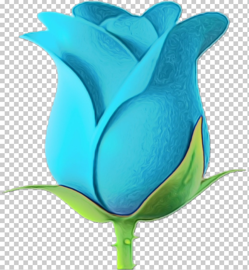 Blue Rose PNG, Clipart, Blue, Blue Rose, Flower, Herbaceous Plant, Paint Free PNG Download