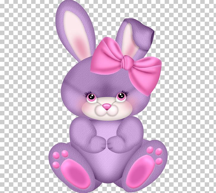 Easter Bunny Rabbit Easter Egg PNG, Clipart, Basket, Beautiful Purple Bow, Easter, Easter Basket, Easter Bunny Free PNG Download