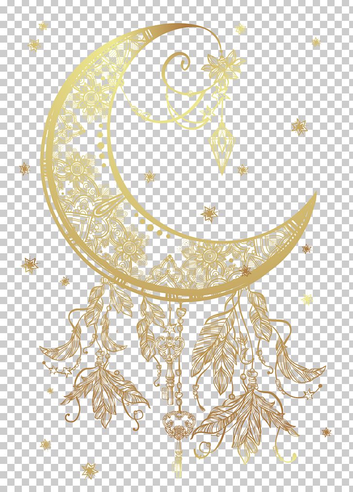 Moon Euclidean Alchemy PNG, Clipart, Circle, Drawing, Element, Flower, Golden Background Free PNG Download