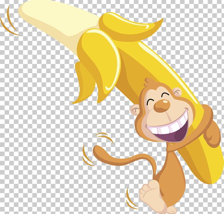 Mammal Food Carnivoran PNG, Clipart, Art, Banana, Banana Family, Carnivoran, Cartoon Free PNG Download