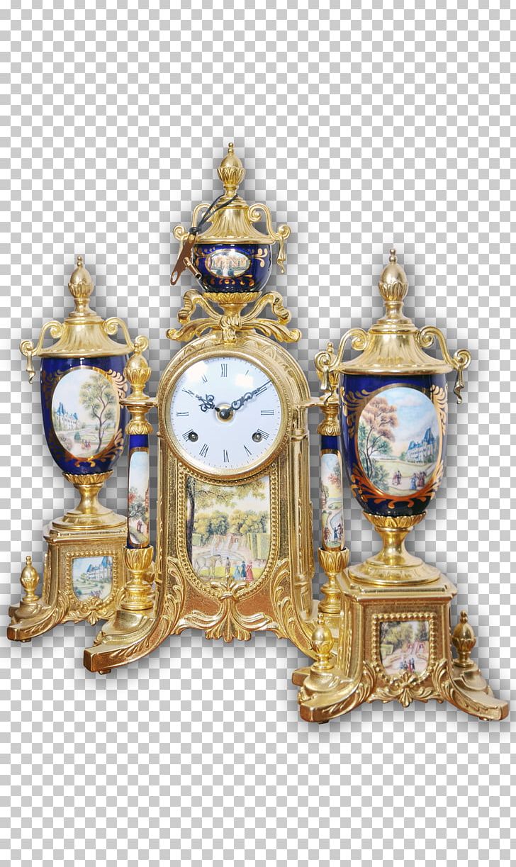 01504 Brass Clock Porcelain Antique PNG, Clipart, 01504, Antique, Brass, Clock, Home Accessories Free PNG Download