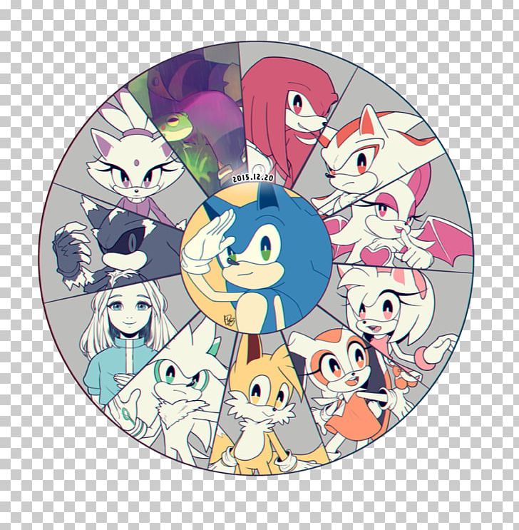 sonic the hedgehog, amy rose, tails, knuckles the echidna, cream