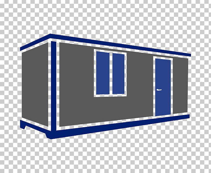 Shipping Container Bungalow White Blue PNG, Clipart, Accommodation, Angle, Art, Baustelle, Blue Free PNG Download