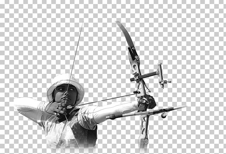 Archery World Cup Sport Deepika World Archery Federation PNG, Clipart, Angle, Archery, Archery World Cup, Black And White, Bombayla Devi Laishram Free PNG Download