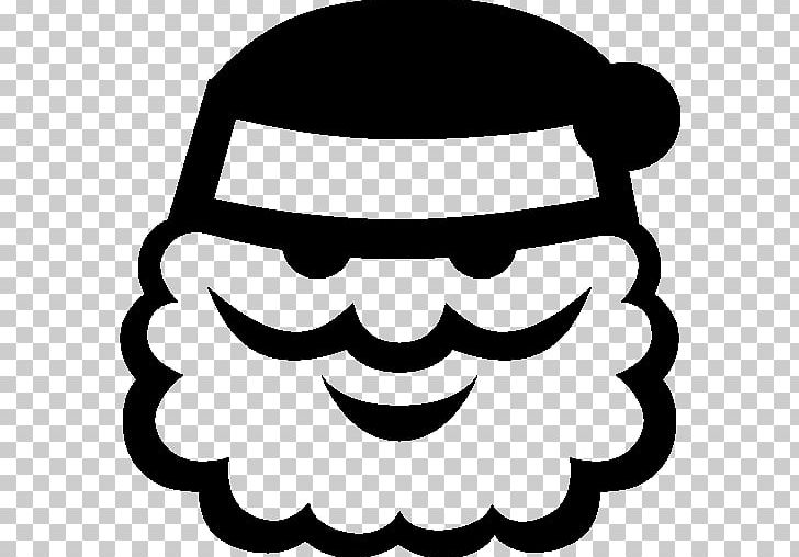 Computer Icons Santa Claus PNG, Clipart, Black, Black And White, Christmas, Computer Graphics, Computer Icons Free PNG Download