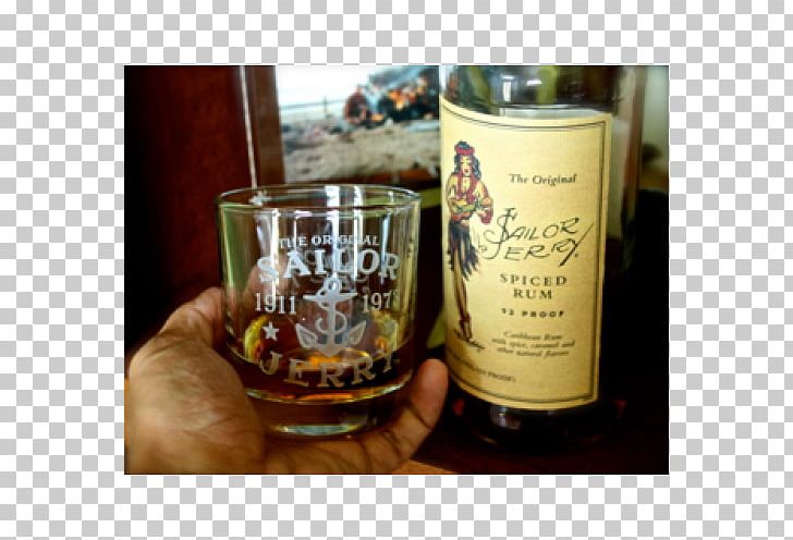 Old Fashioned Glass Sailor Jerry Rum On The Rocks Whiskey PNG, Clipart, Alcohol, Alcoholic Beverage, Barware, Distilled Beverage, Drink Free PNG Download