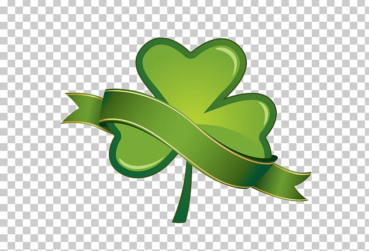 Saint Patrick's Day Shamrock PNG, Clipart, Clover, Flowers, Fourleaf Clover, Gift Ribbon, Golden Ribbon Free PNG Download