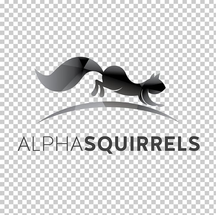 Logo Squirrel Product Design Font PNG, Clipart, Alpha, Animals, Black And White, Brand, Computer Free PNG Download
