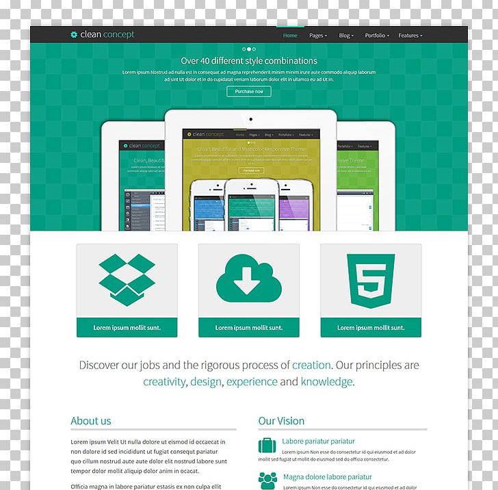 Web Page HTML5 Graphic Design PNG, Clipart, Bootstrap, Brand, Business, Graphic Design, Green Free PNG Download