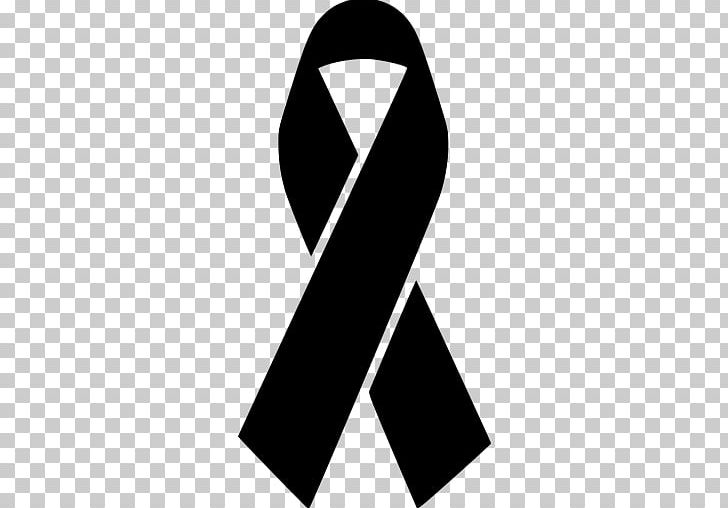 Black Ribbon Awareness Ribbon PNG, Clipart, Angle, Awareness Ribbon, Black, Black And White, Black Ribbon Free PNG Download