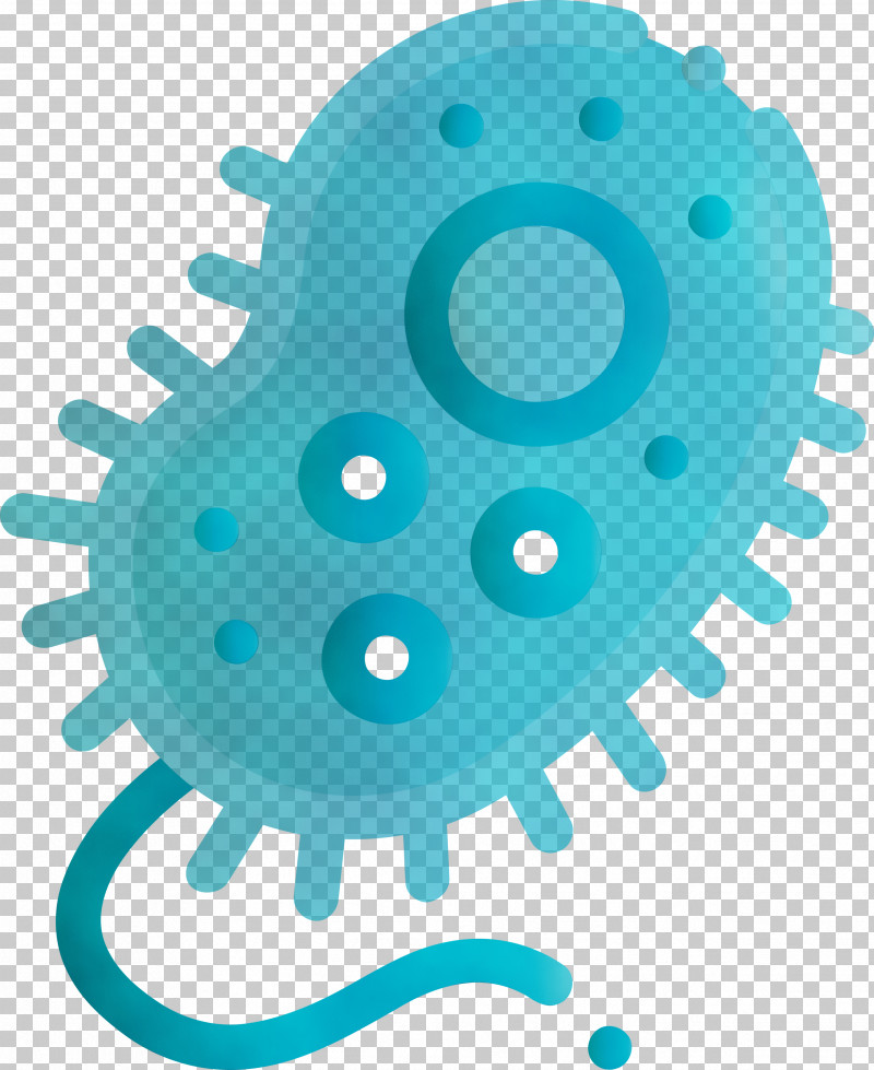 Turquoise Gear PNG, Clipart, Bacteria, Gear, Germs, Paint, Turquoise Free PNG Download