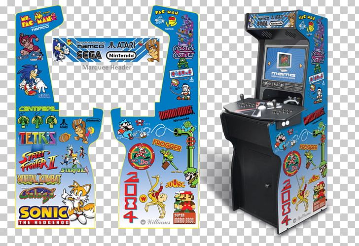 Galaga Donkey Kong Jr. Asteroids Space Invaders Ms. Pac-Man PNG, Clipart, Amusement Arcade, Arcade Cabinet, Arcade Game, Asteroids, Decal Free PNG Download