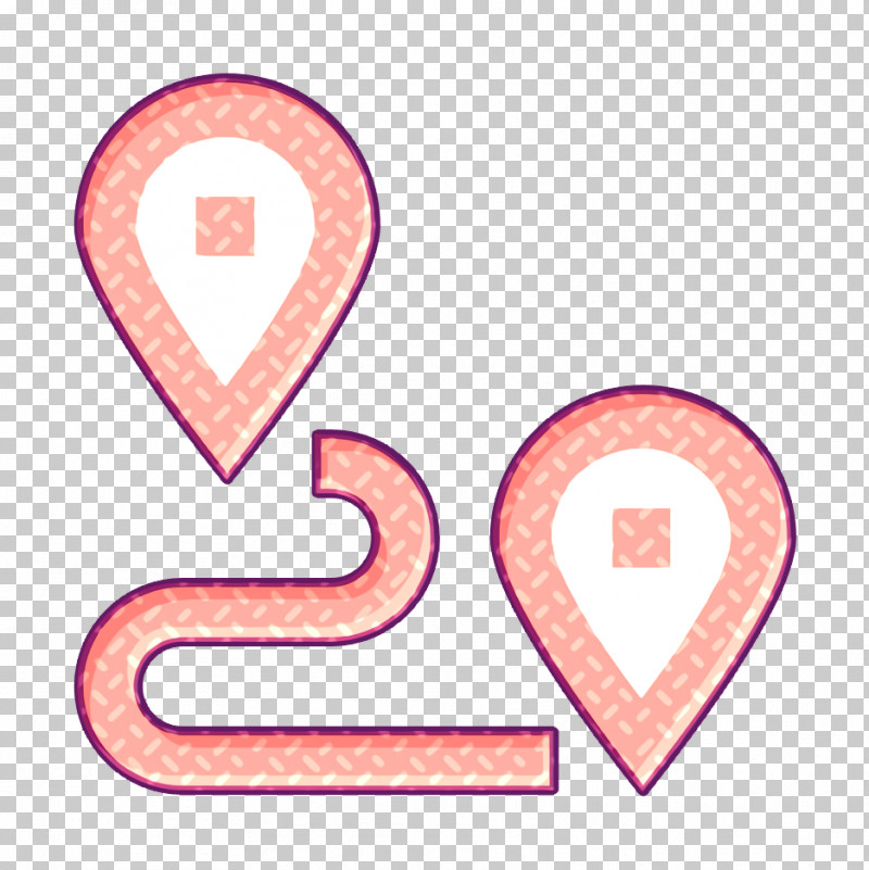Road Icon Geography Icon PNG, Clipart, Geography Icon, Line, Meter, Number, Pink M Free PNG Download