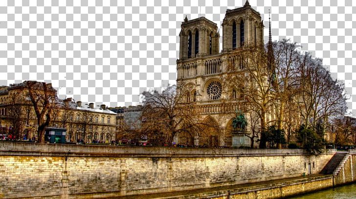 Notre-Dame De Paris Eiffel Tower Musxe9e Du Louvre Seine Macintosh PNG, Clipart, Building, Computer, Famous, France, Historic Site Free PNG Download