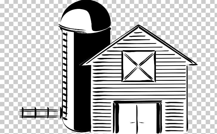 Silo Black And White Farm Barn PNG, Clipart, Agriculture, Angle, Area, Barn, Barn Outline Cliparts Free PNG Download