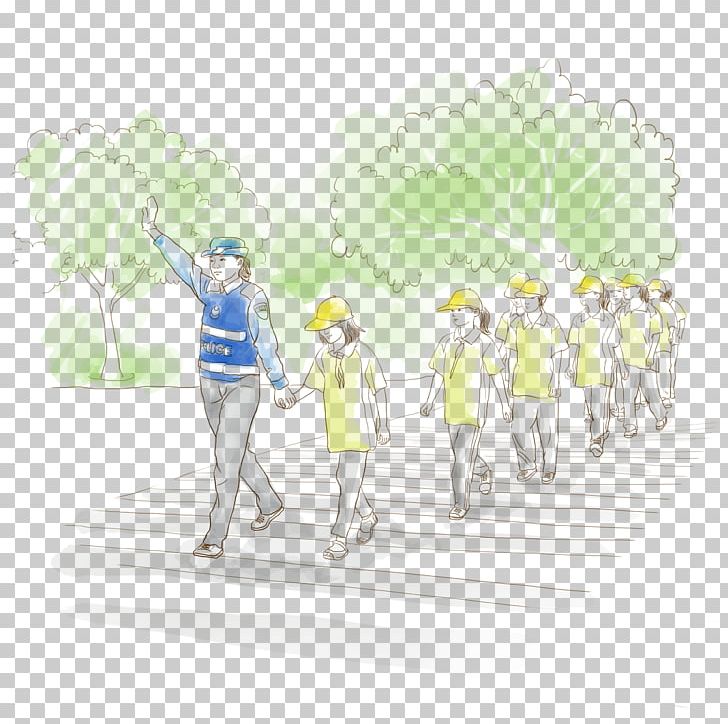 Cartoon Drawing Traffic Police Road PNG, Clipart, Cartoon, Child, Children, Computer Wallpaper, Cross Free PNG Download