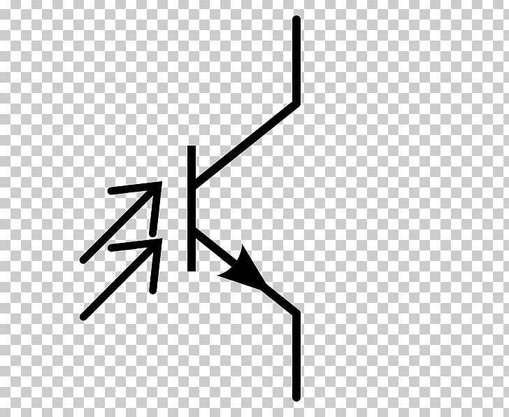 Electronic Symbol Phototransistor Electronic Circuit Electronics PNG, Clipart, Angle, Area, Bipolar Junction Transistor, Black, Black And White Free PNG Download