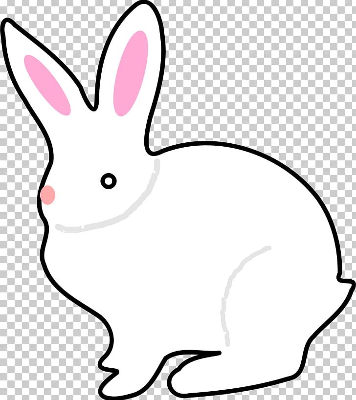 Domestic Rabbit Hare European Rabbit PNG, Clipart, Animal Figure, Animals, Artwork, Black, Black And White Free PNG Download