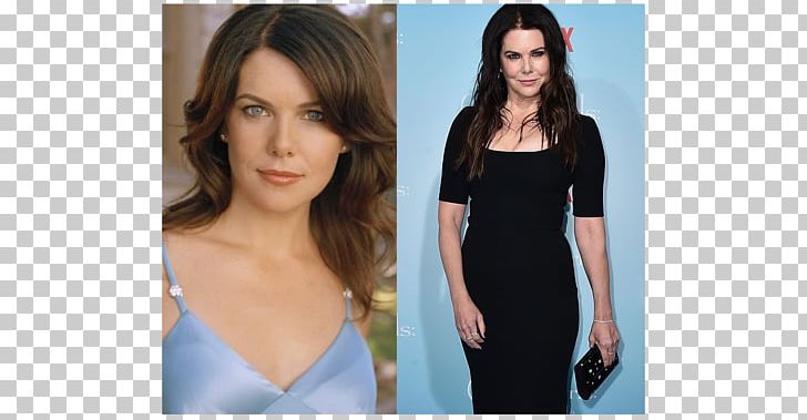 Lauren Graham Gilmore Girls Lorelai Gilmore Little Black Dress Female PNG, Clipart, Abdomen, Actor, Arm, Beauty, Brown Hair Free PNG Download