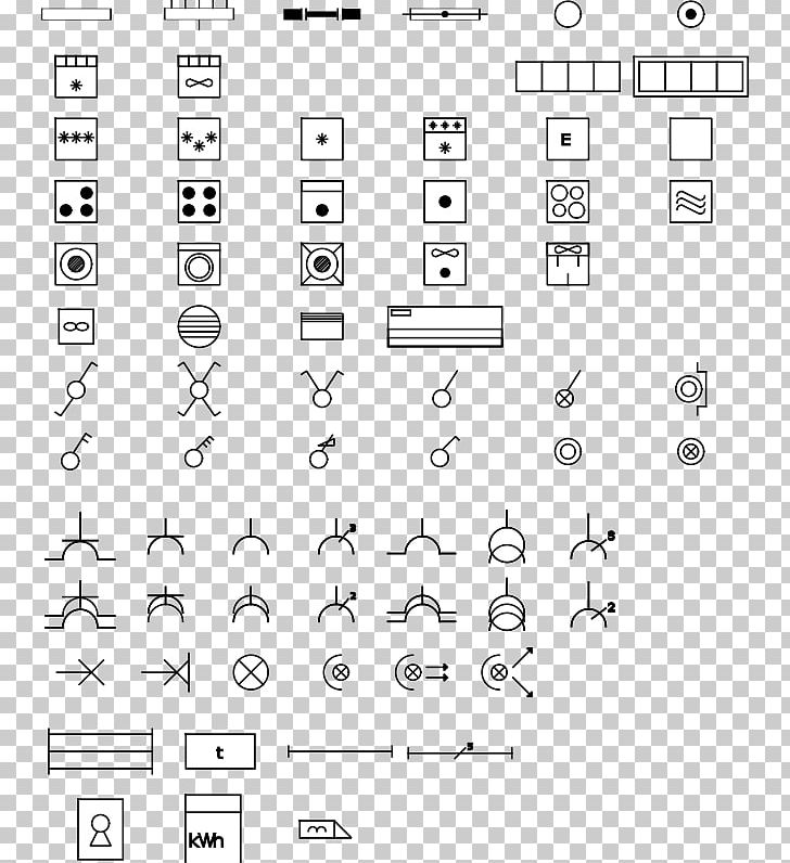Electronic Symbol Electrical Wires & Cable Electricity Home Wiring Diagram PNG, Clipart, Angle, Area, Autocad, Black, Black And White Free PNG Download