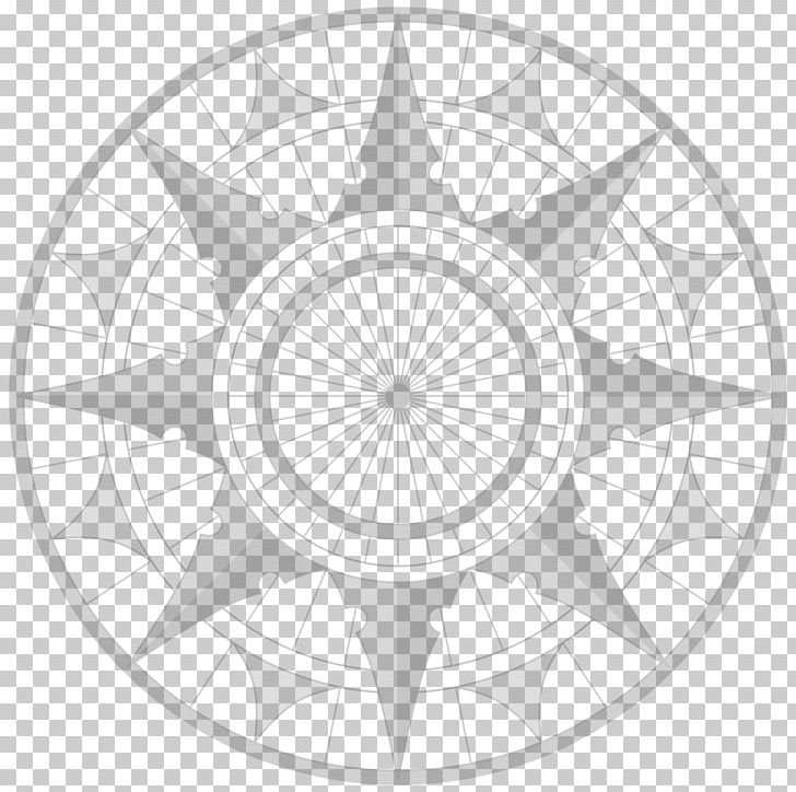 Compass Rose Wikimedia Commons PNG, Clipart, Black And White, Circle, Compass, Compass Rose, Document Free PNG Download