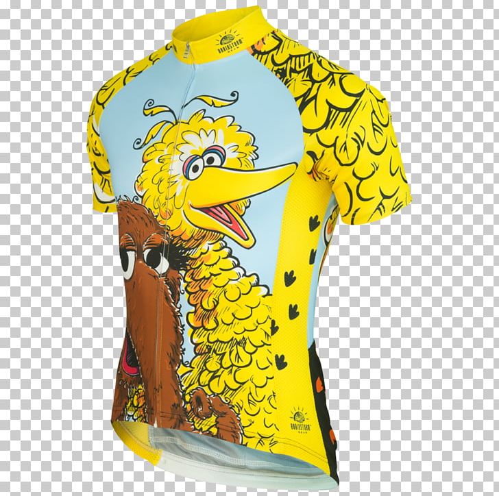 T-shirt Big Bird Mr. Snuffleupagus Elmo Cookie Monster PNG, Clipart, Active Shirt, Bicycle Shorts Briefs, Big Bird, Clothing, Cookie Monster Free PNG Download
