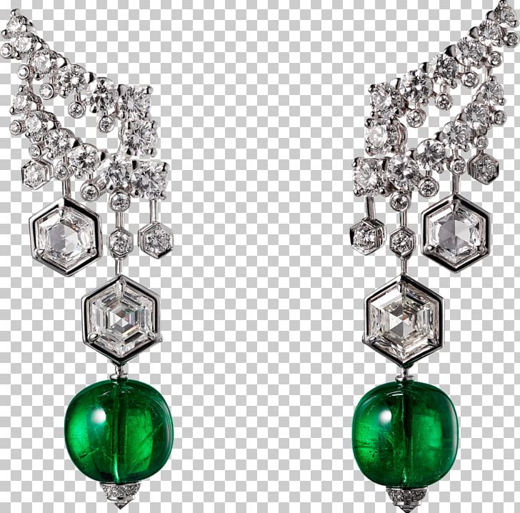 Emerald Jewellery Cartier Earring Diamond PNG, Clipart, 2017, Body Jewellery, Body Jewelry, Cartier, Diamond Free PNG Download