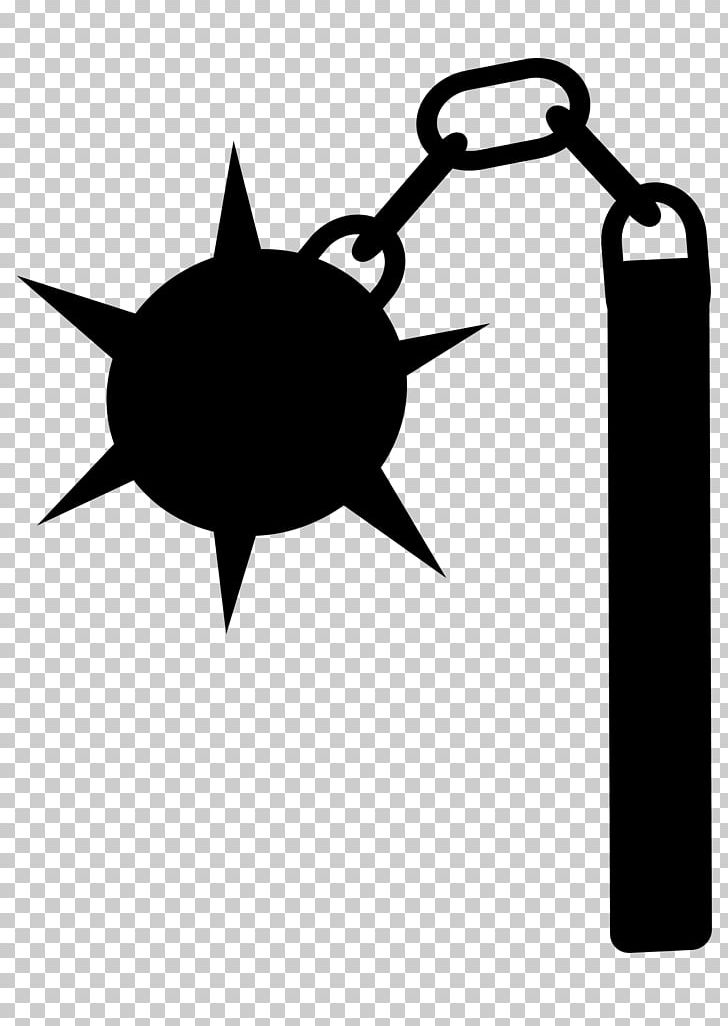 Morning Star PNG, Clipart, Artwork, Black, Black And White, Flail, Line Free PNG Download