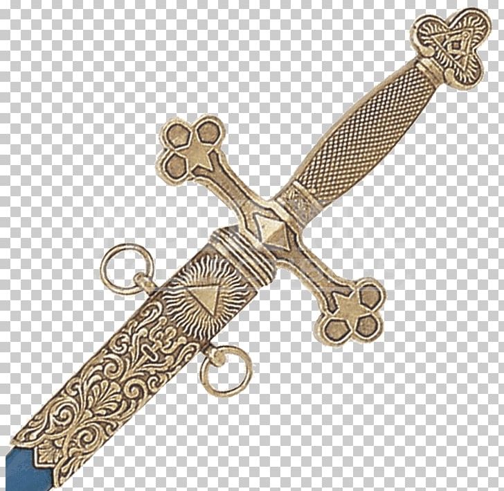 Freemasonry Dagger Sword SF Masonic Auditorium Scabbard PNG, Clipart, 18th Century, Blade, Brass, Cold Weapon, Dagger Free PNG Download