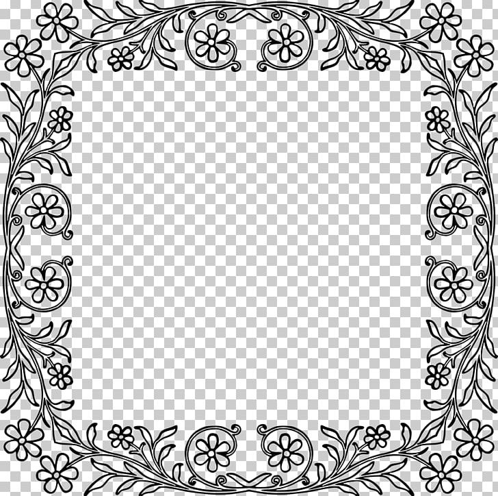 Floral Design Flower PNG, Clipart, Adult, Area, Art, Black And White, Border Free PNG Download