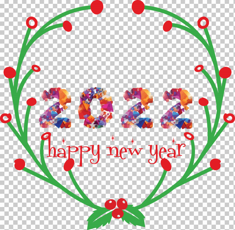 2022 Happy New Year 2022 2022 New Year PNG, Clipart, Creativity, Floral Design, Leaf, Line, Meter Free PNG Download