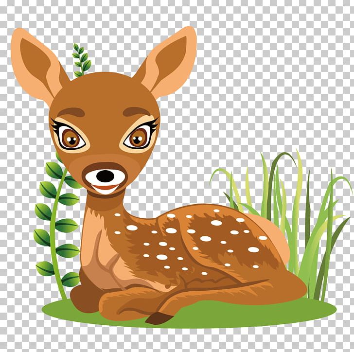 Deer Animals PNG, Clipart, Animation, Bed Rest, Cartoon, Christmas Deer, Decorative Material Free PNG Download